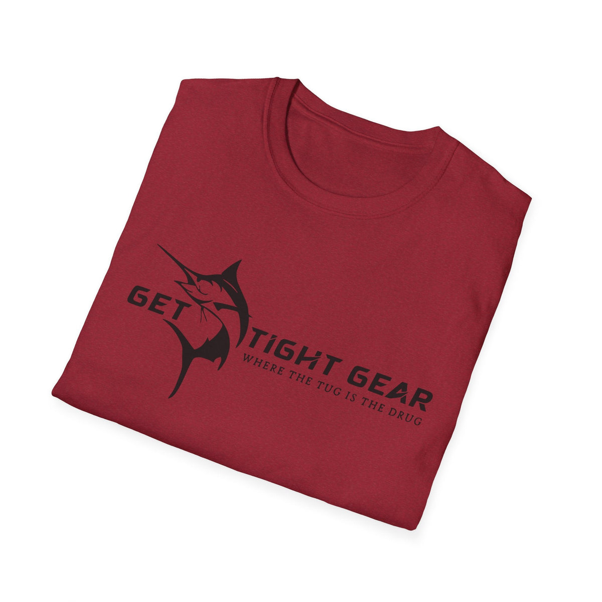 Get Tight Gear Unisex Softstyle T-Shirt – Perfect for Fishing Enthusiasts! - Get Tight Gear