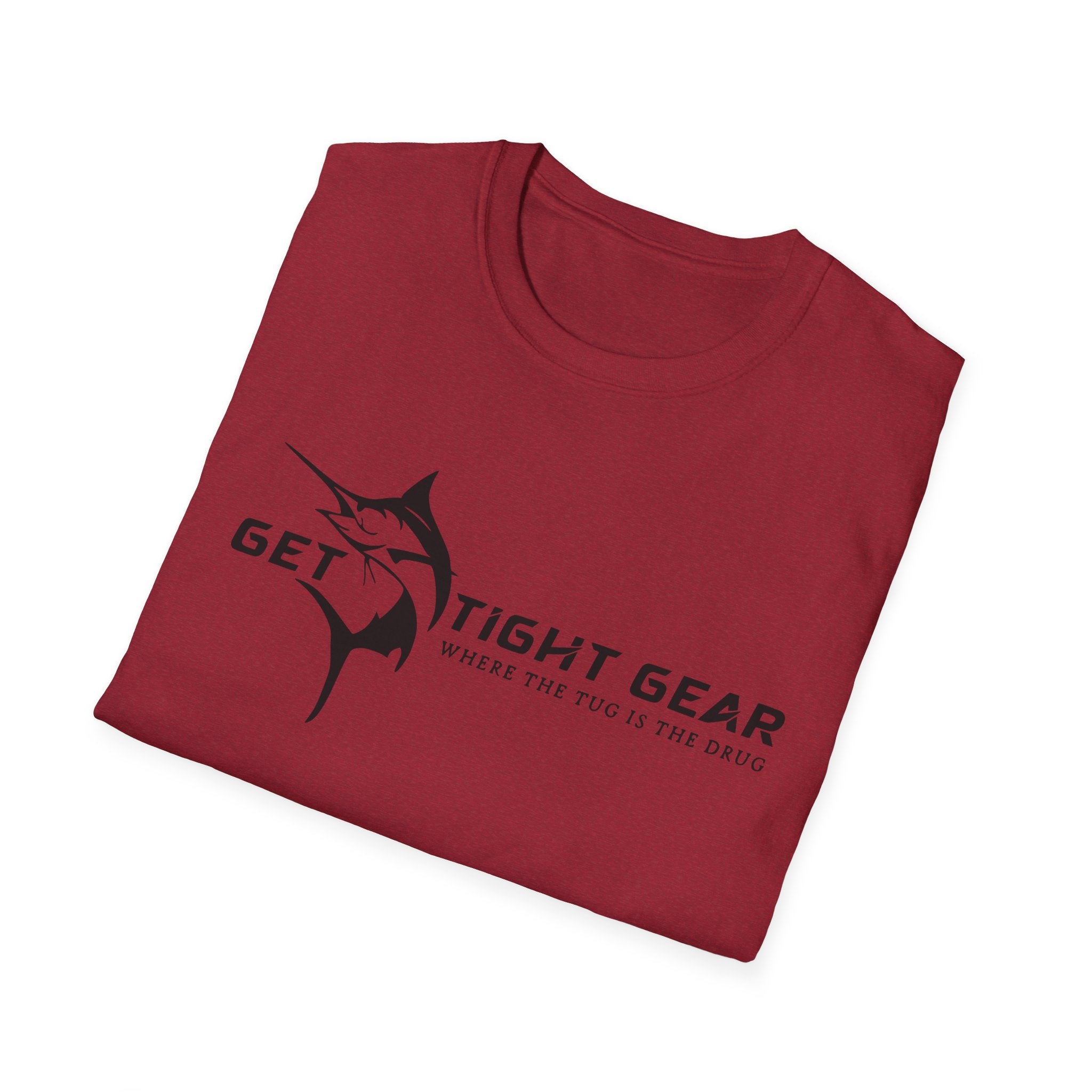 Get Tight Gear Unisex Softstyle T-Shirt – Perfect for Fishing Enthusiasts! - Get Tight Gear
