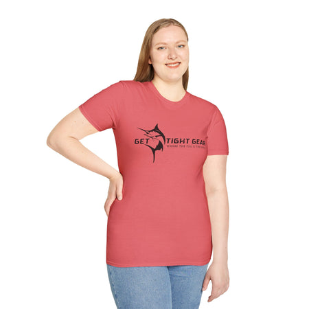 Get Tight Gear Unisex Softstyle T-Shirt – Perfect for Fishing Enthusiasts! - Get Tight Gear