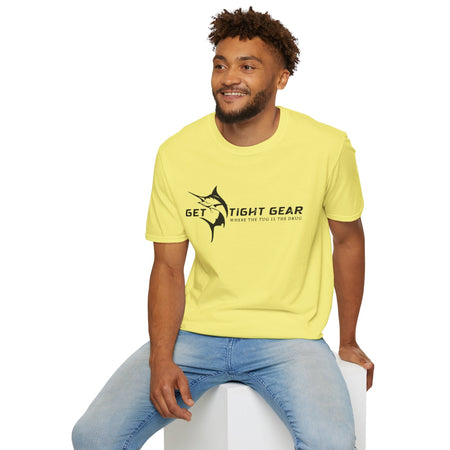 Get Tight Gear Unisex Softstyle T-Shirt – Perfect for Fishing Enthusiasts! - Get Tight Gear