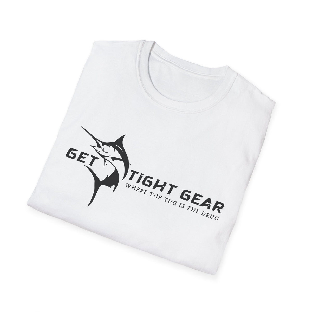Get Tight Gear Unisex Softstyle T-Shirt – Perfect for Fishing Enthusiasts! - Get Tight Gear