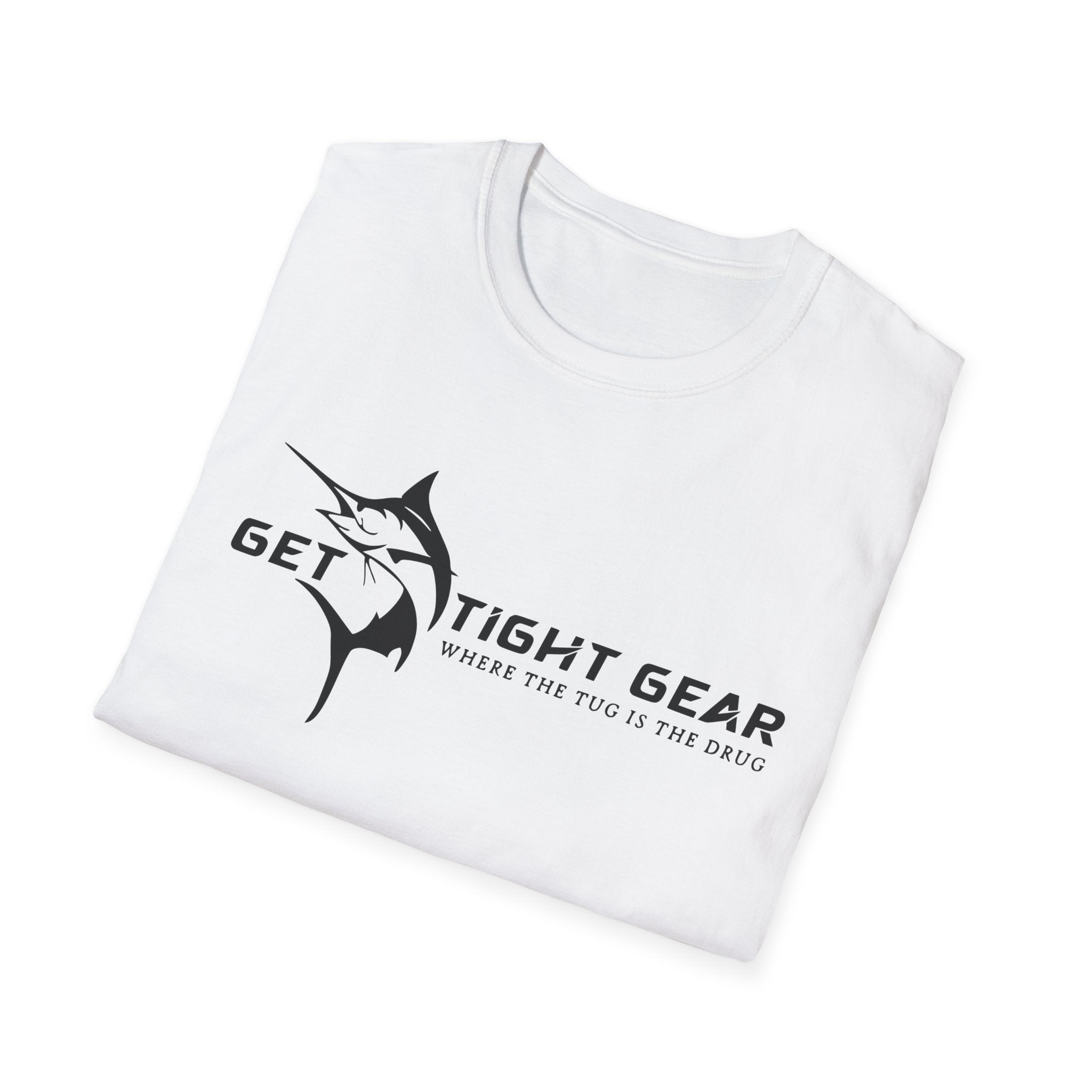 Get Tight Gear Unisex Softstyle T-Shirt – Perfect for Fishing Enthusiasts! - Get Tight Gear