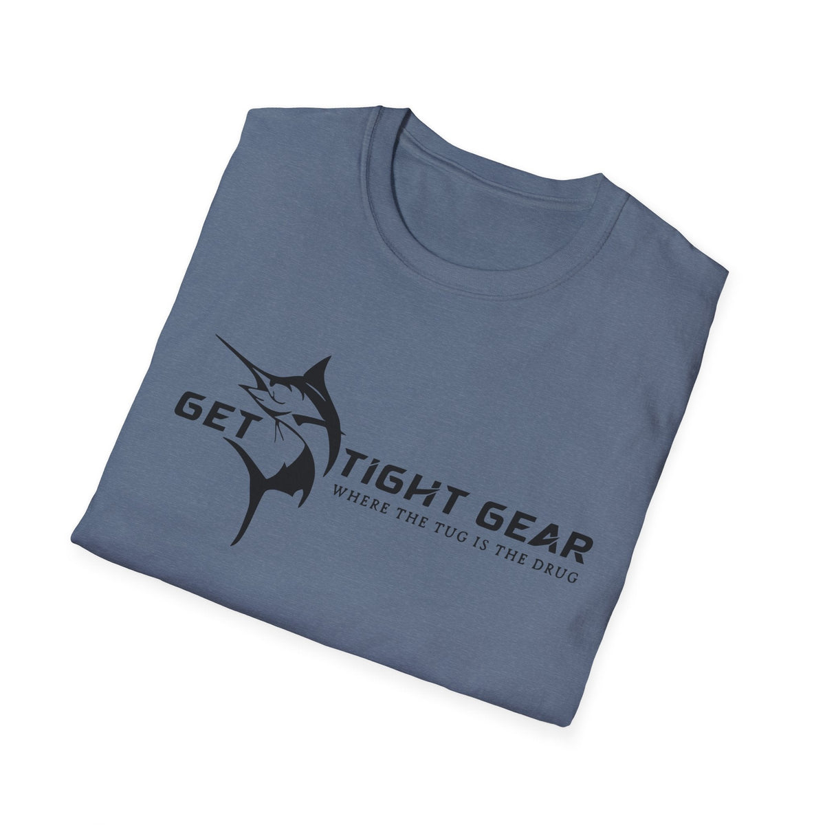 Get Tight Gear Unisex Softstyle T-Shirt – Perfect for Fishing Enthusiasts! - Get Tight Gear