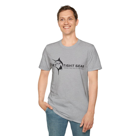 Get Tight Gear Unisex Softstyle T-Shirt – Perfect for Fishing Enthusiasts! - Get Tight Gear