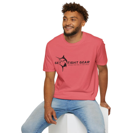 Get Tight Gear Unisex Softstyle T-Shirt – Perfect for Fishing Enthusiasts! - Get Tight Gear