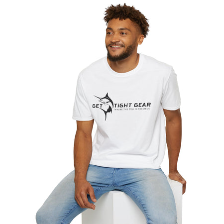 Get Tight Gear Unisex Softstyle T-Shirt – Perfect for Fishing Enthusiasts! - Get Tight Gear