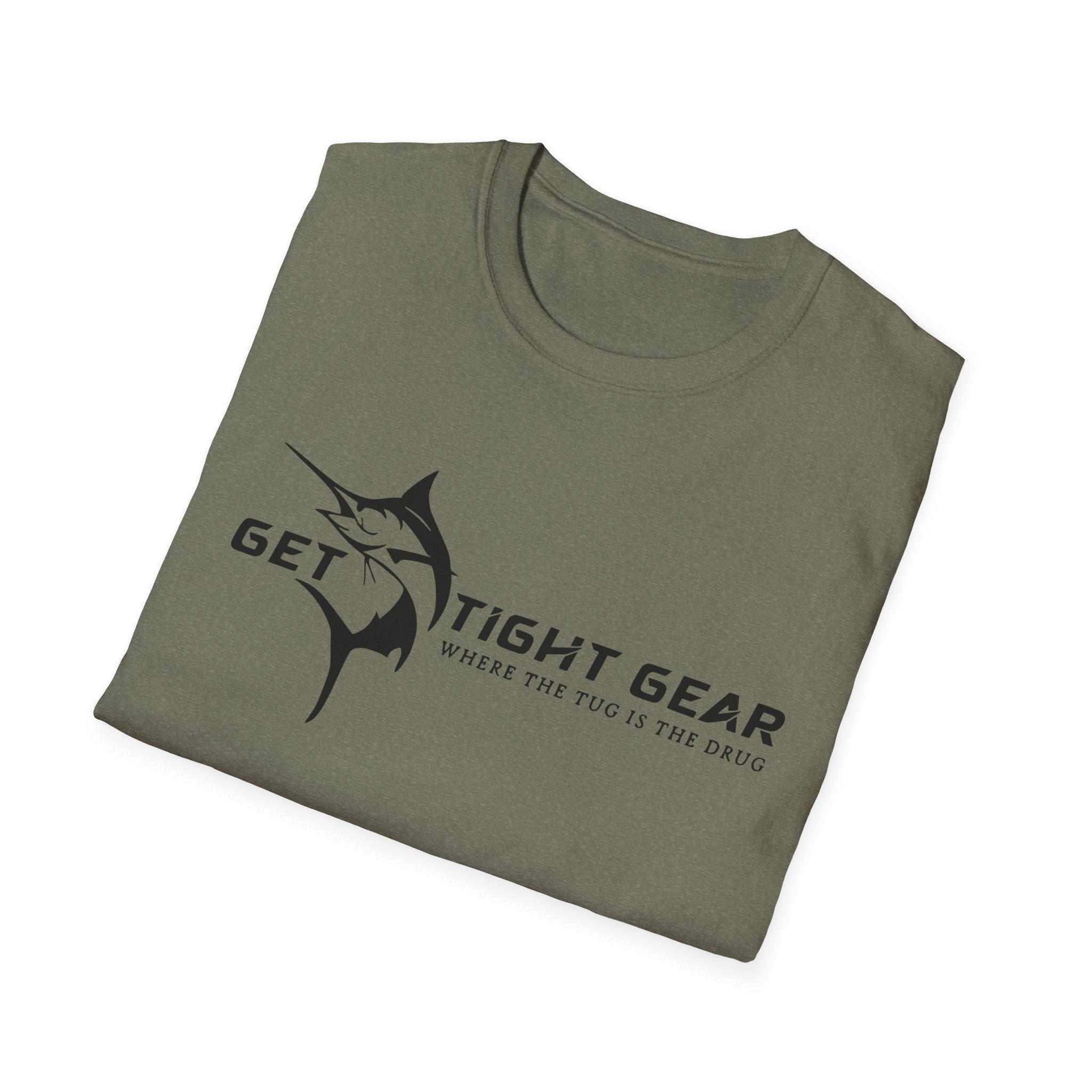 Get Tight Gear Unisex Softstyle T-Shirt – Perfect for Fishing Enthusiasts! - Get Tight Gear