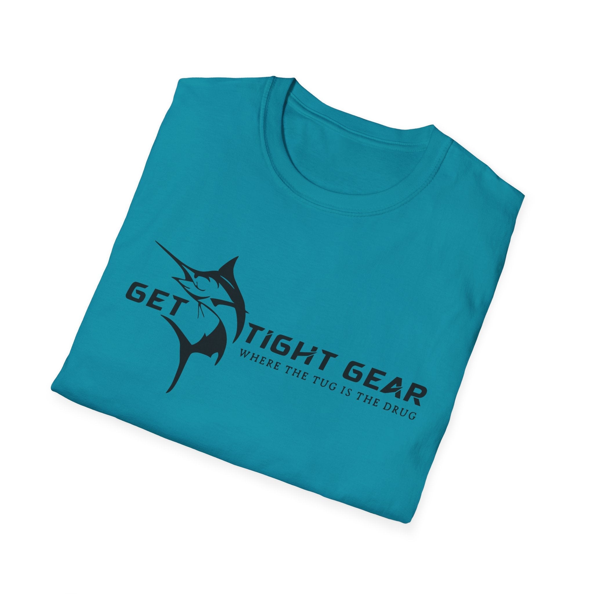 Get Tight Gear Unisex Softstyle T-Shirt – Perfect for Fishing Enthusiasts! - Get Tight Gear