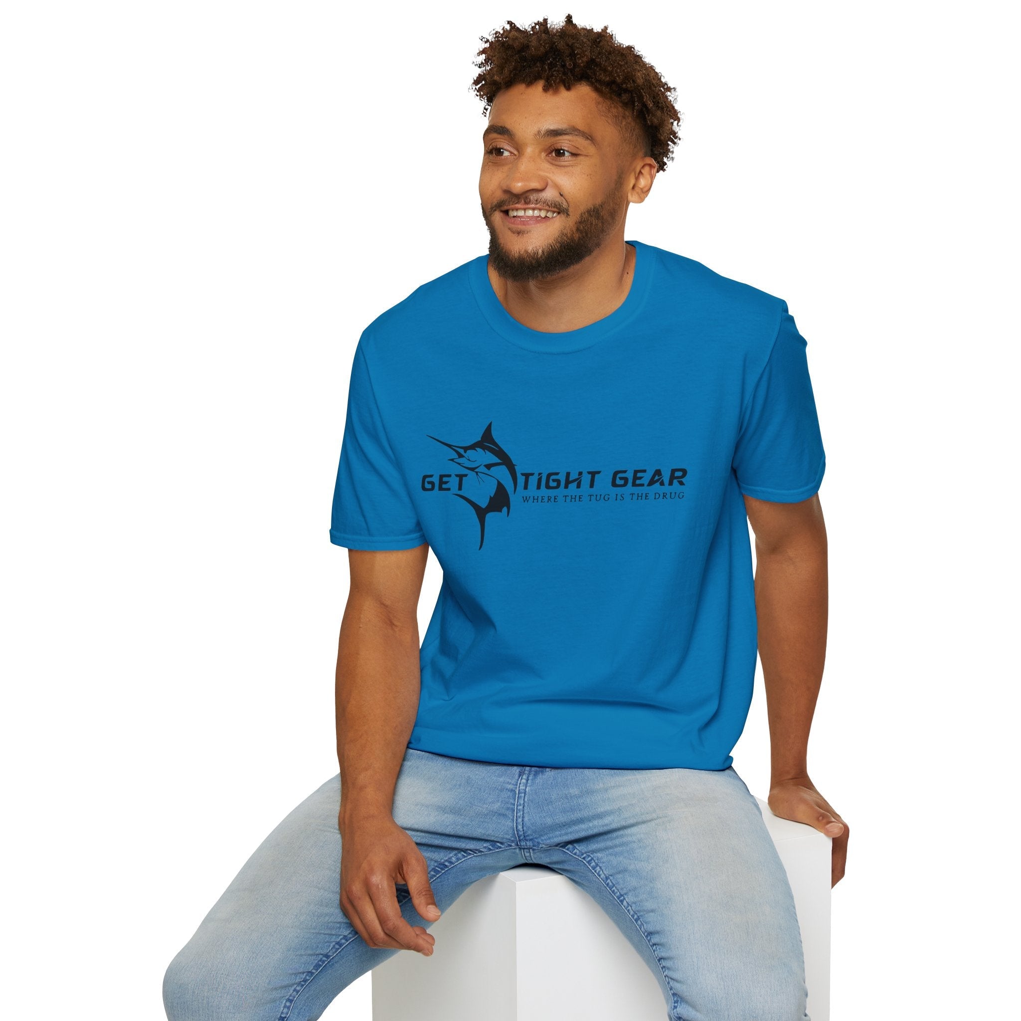 Get Tight Gear Unisex Softstyle T-Shirt – Perfect for Fishing Enthusiasts! - Get Tight Gear