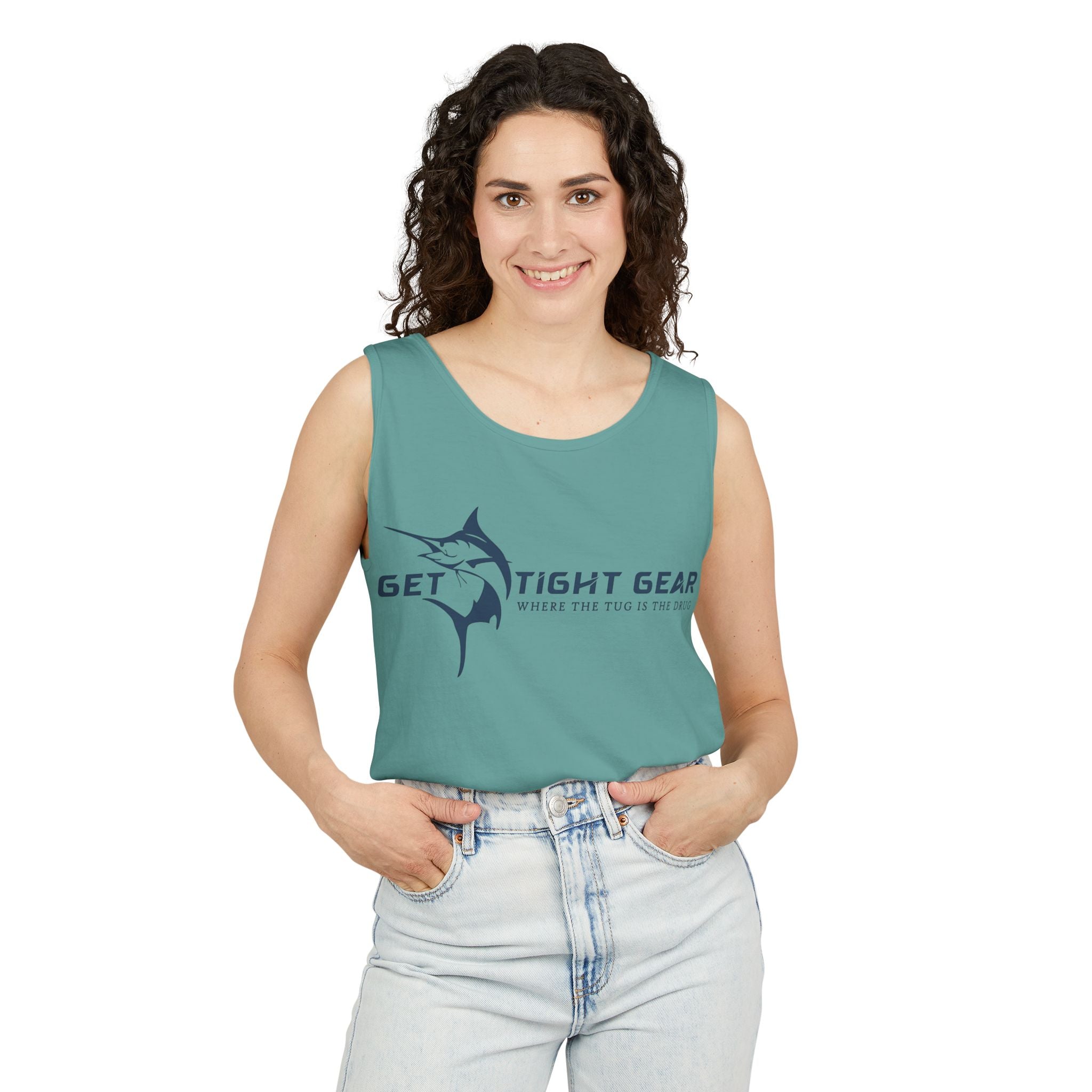 Get Tight Gear Unisex Tank Top - Fishing Theme Apparel - Get Tight Gear