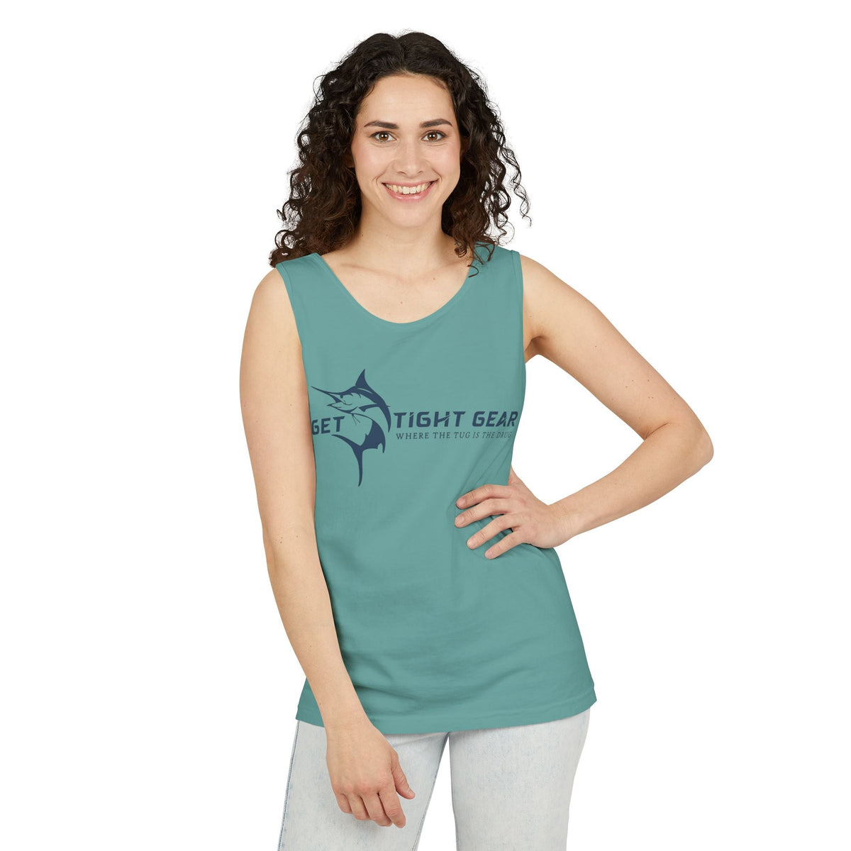 Get Tight Gear Unisex Tank Top - Fishing Theme Apparel - Get Tight Gear