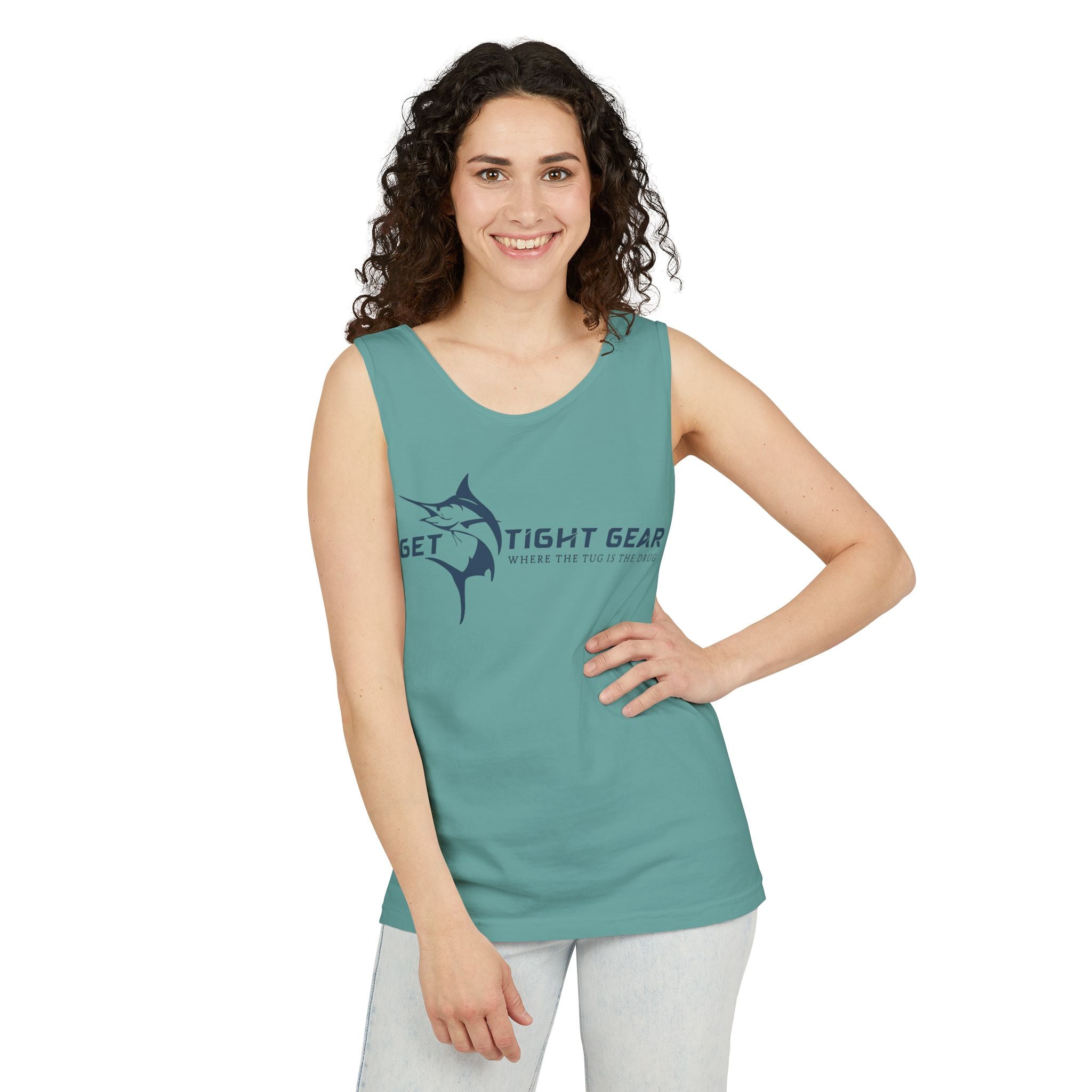Get Tight Gear Unisex Tank Top - Fishing Theme Apparel - Get Tight Gear