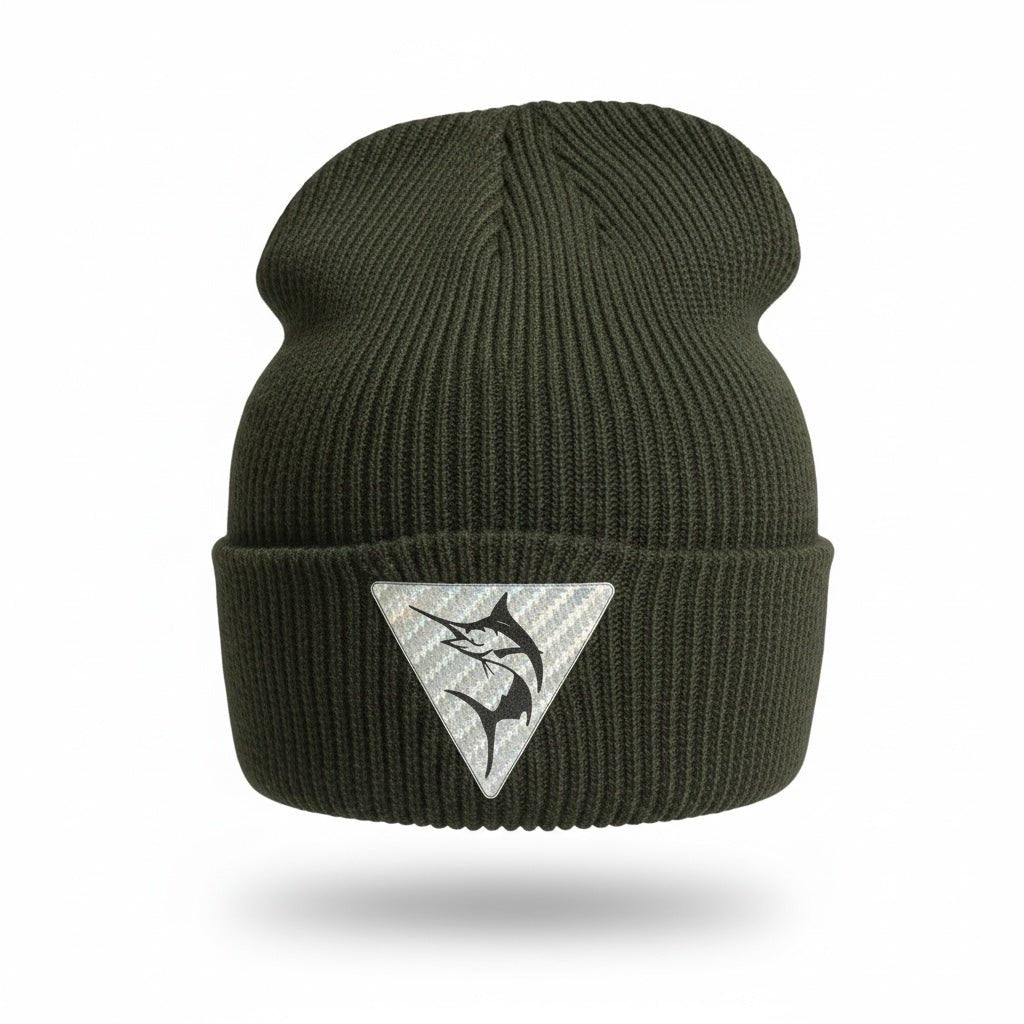 Get Tight Gear Waffle Beanie – Black – Marlin - Get Tight Gear