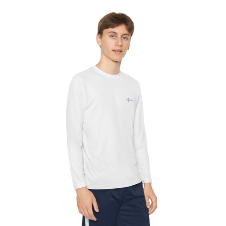 Get Tight Gear Youth Long Sleeve Competitor Tee with Lobster Graphic, Casual Wear, Beach Day, Gift for Kids, Summer Outfit, Fun T-Shirt - Get Tight Gear