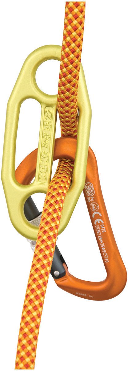 Gigi Belay Device Yellow - Get Tight Gear