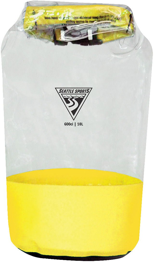 Glacier Clear Dry Bag Ylw 10 L - Get Tight Gear