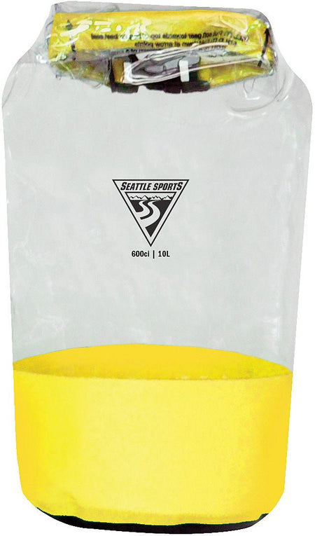 Glacier Clear Dry Bag Ylw 10 L - Get Tight Gear