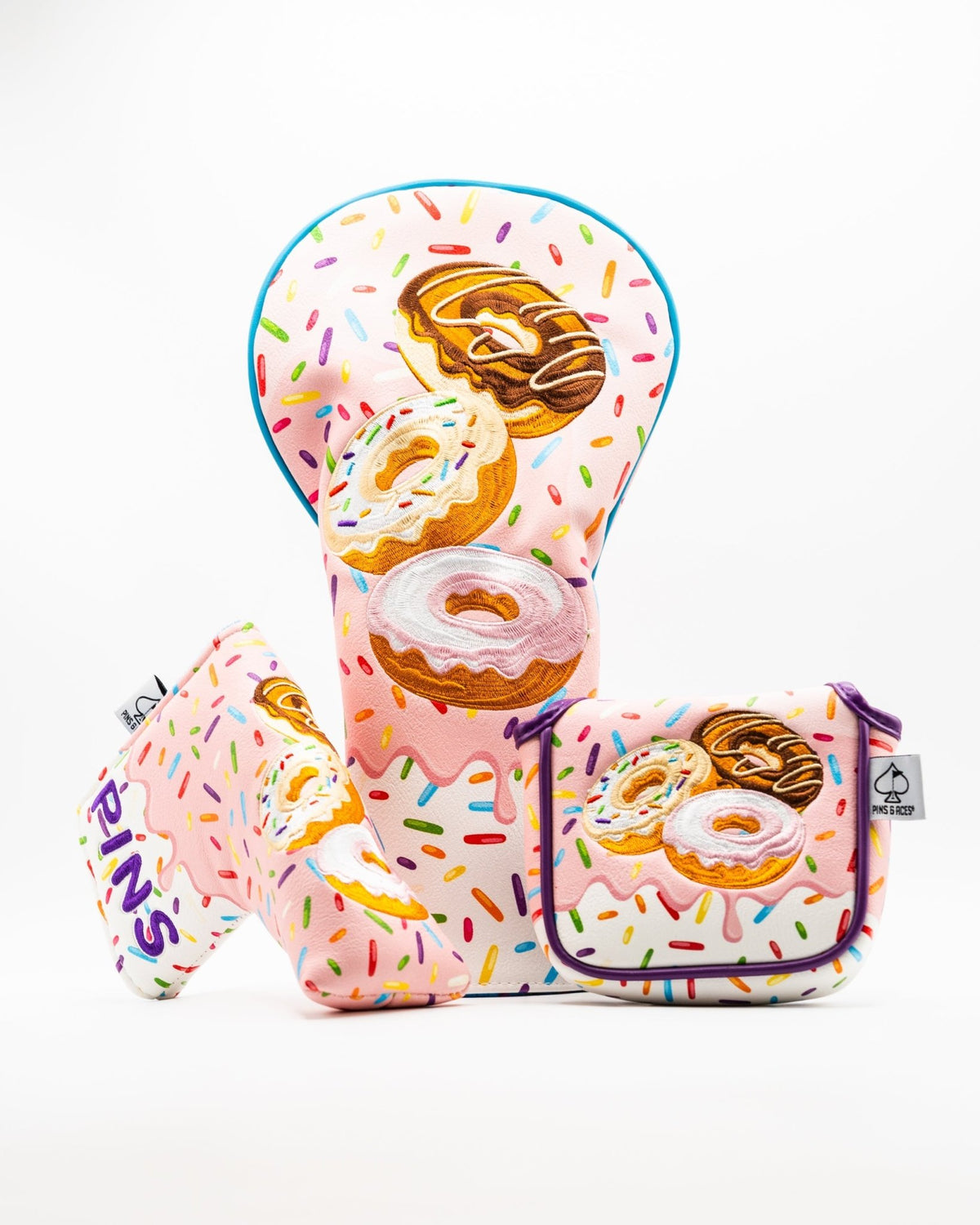 Glazed and Confused - Mallet Putter Cover - Get Tight Gear