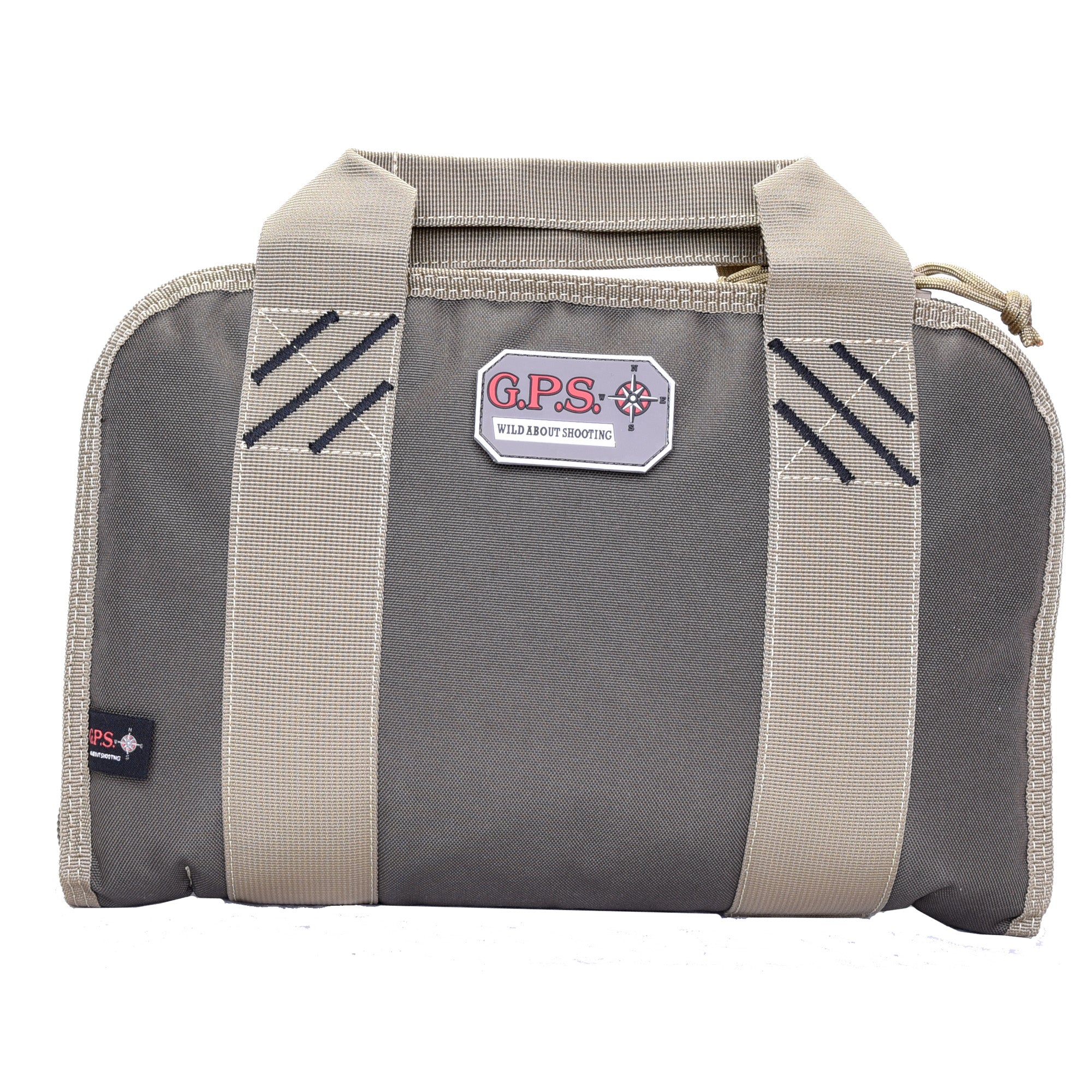 GPS DOUBLE PISTOL CASE GREEN/KHAKI - Get Tight Gear