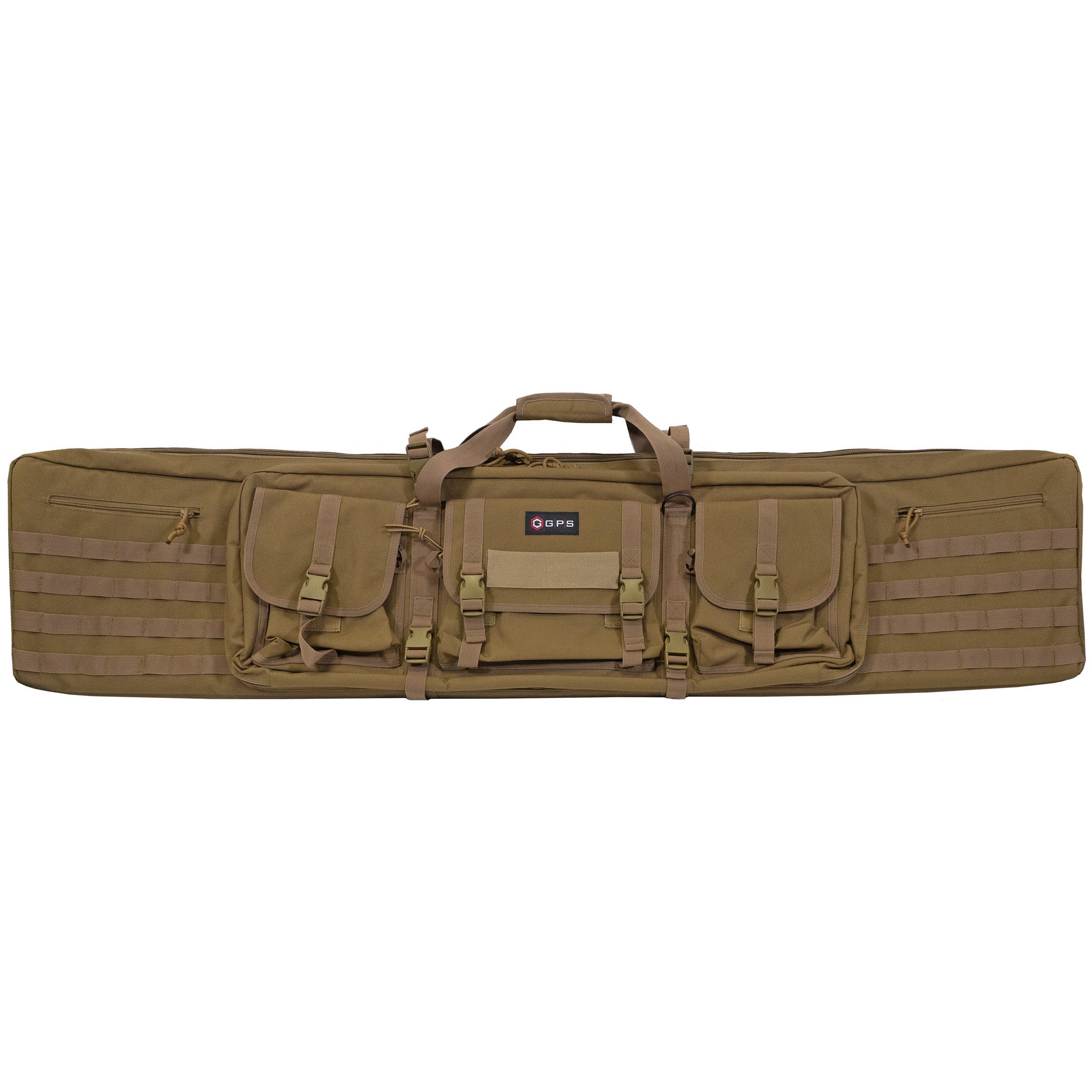GPS DOUBLE RIFLE CASE 55 FDE - Get Tight Gear