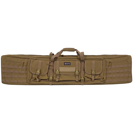 GPS DOUBLE RIFLE CASE 55 FDE - Get Tight Gear