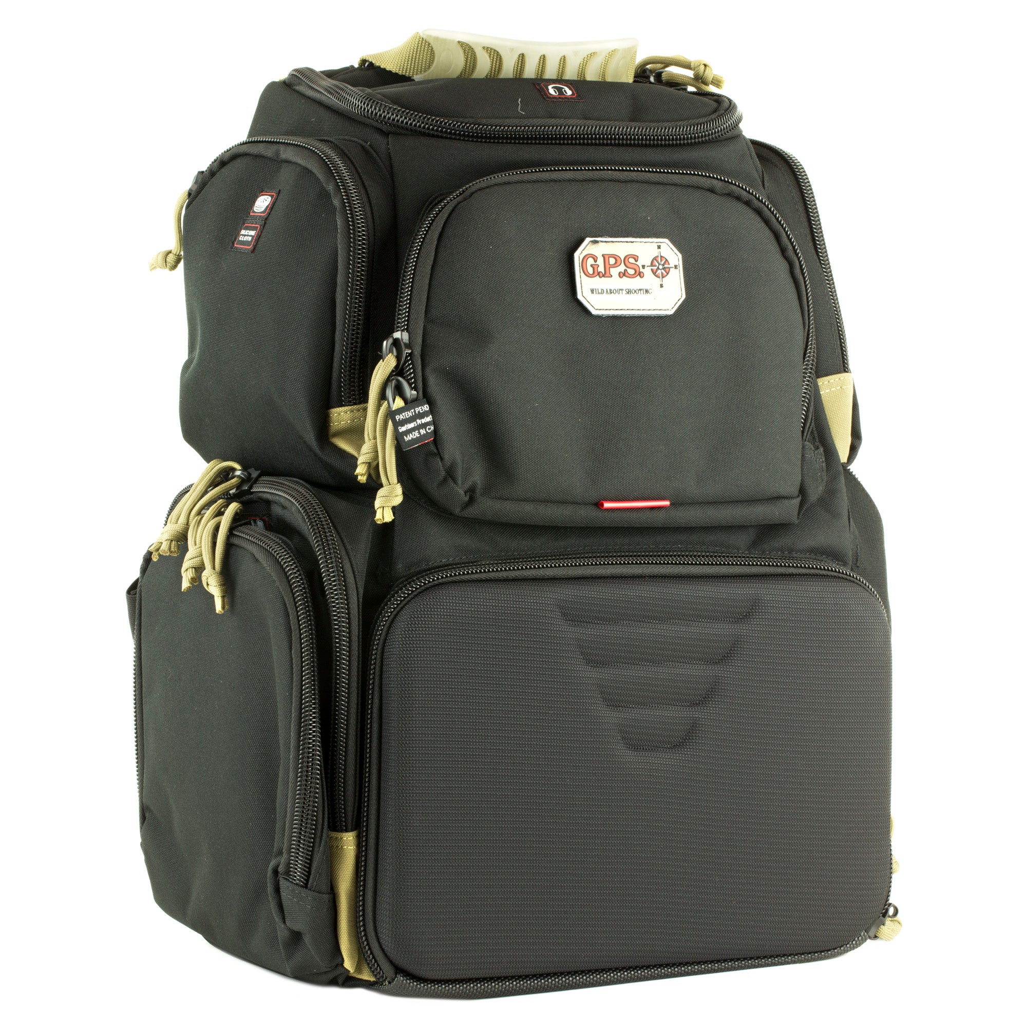 GPS HANDGUNNER BACKPACK BLK/TAN - Get Tight Gear