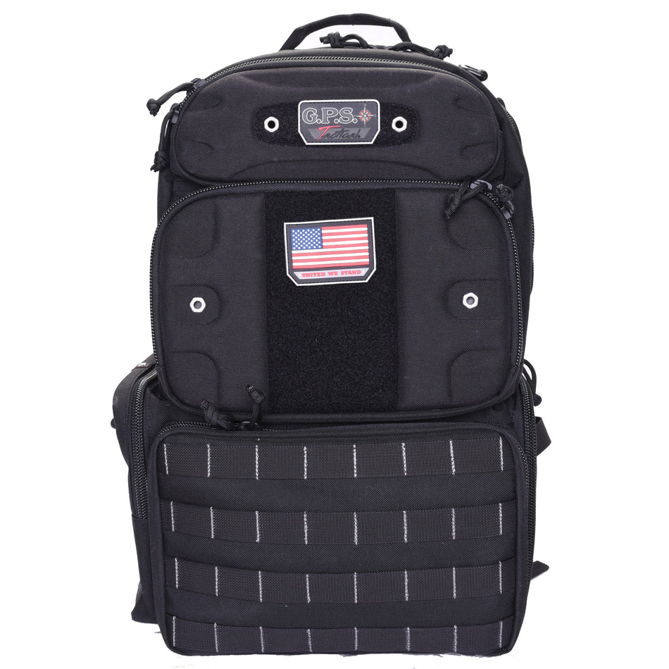 GPS TAC RANGE BACKPACK TALL BLACK - Get Tight Gear