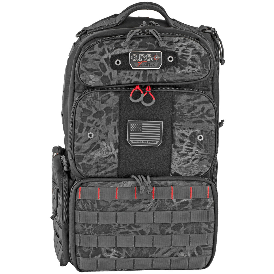 GPS TAC RANGE BACKPACK TALL BLACKOUT - Get Tight Gear