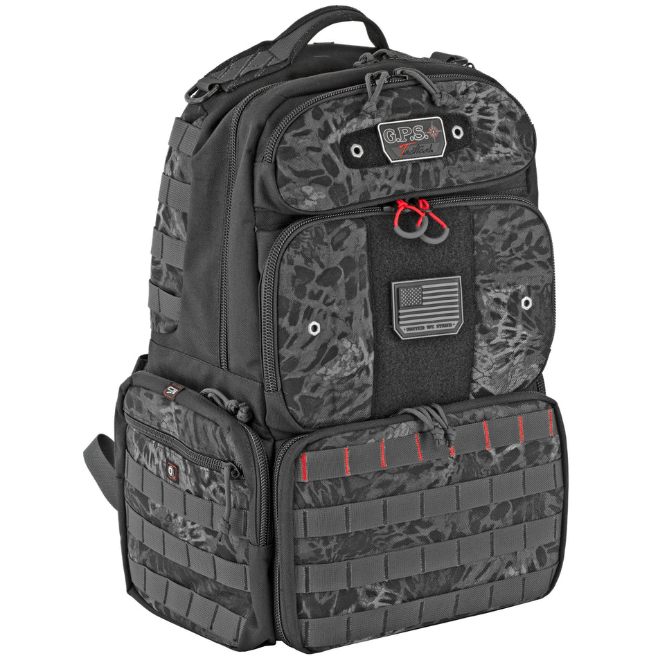 GPS TAC RANGE BACKPACK TALL BLACKOUT - Get Tight Gear