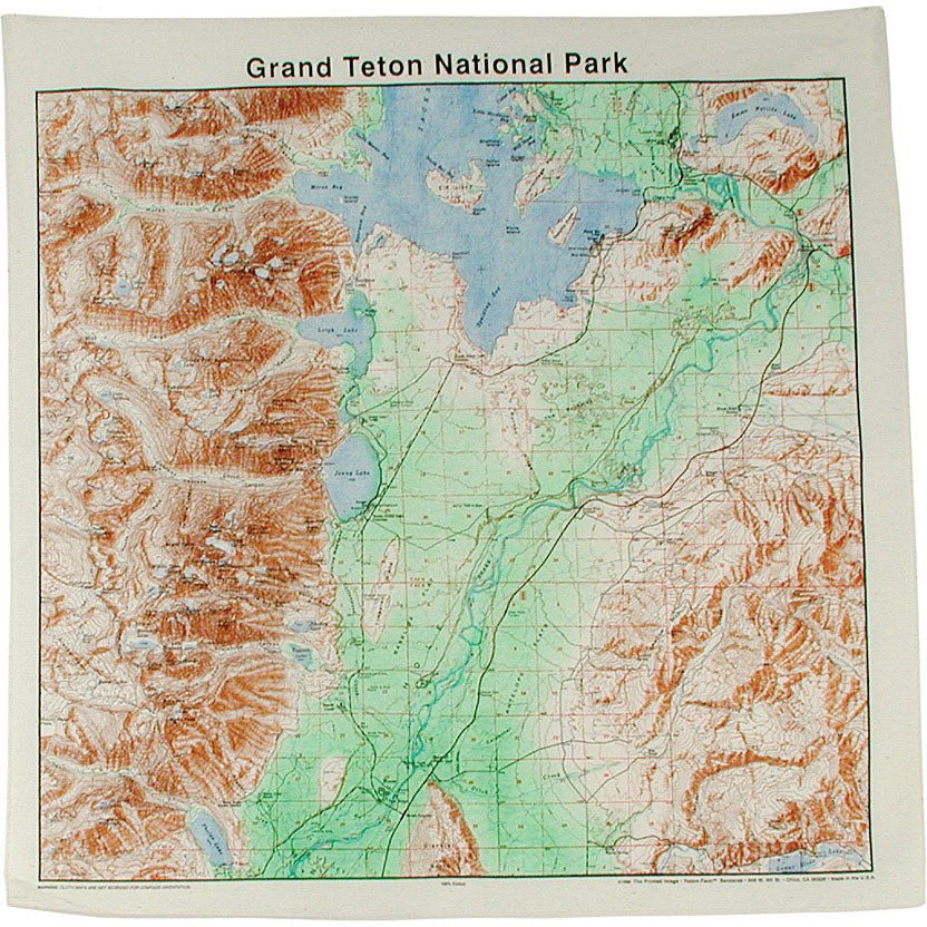 Grand Tetons To PO Bandana - Get Tight Gear