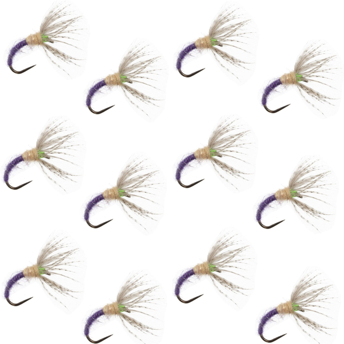 Grave Digger Sakasa Kebari - 12 Tenkara Flies - Size 12 - Get Tight Gear