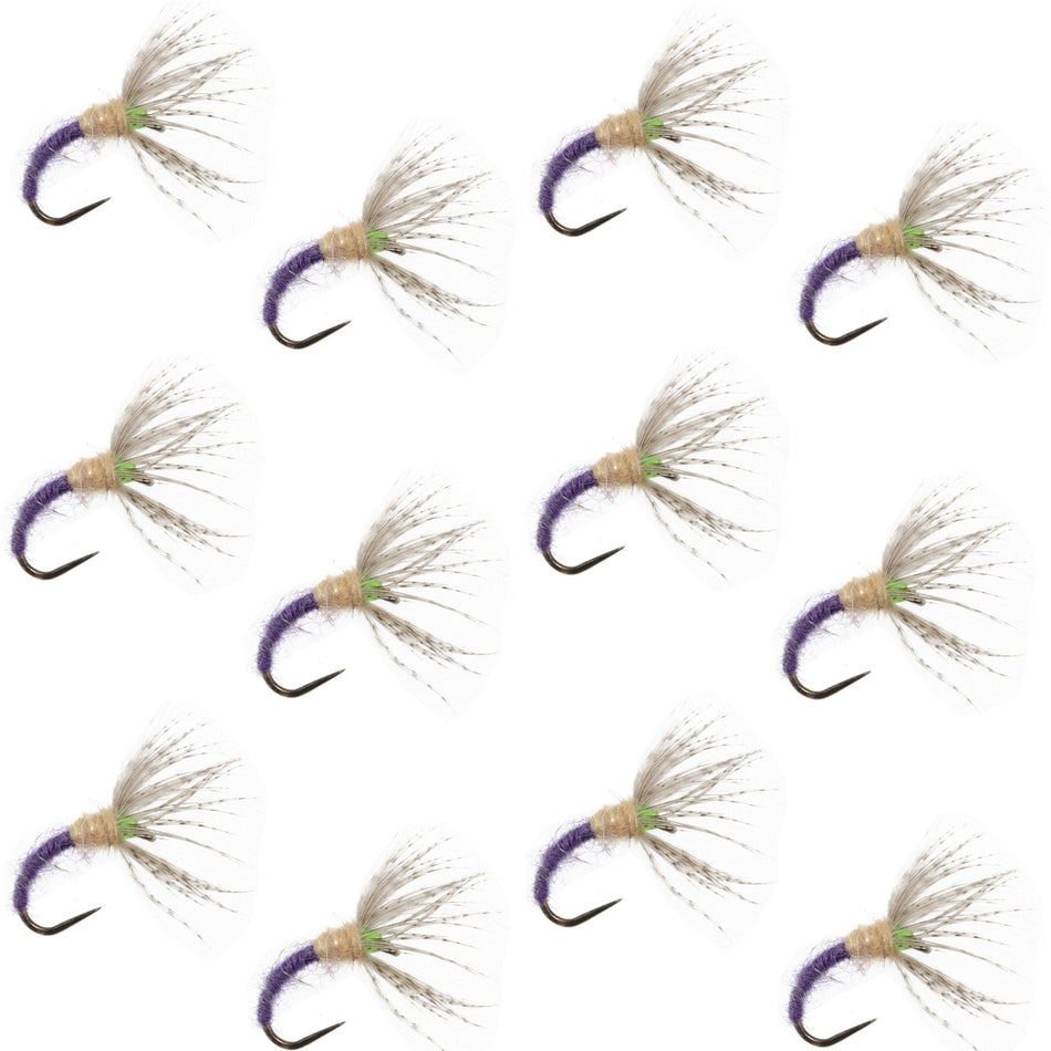 Grave Digger Sakasa Kebari - 12 Tenkara Flies - Size 12 - Get Tight Gear