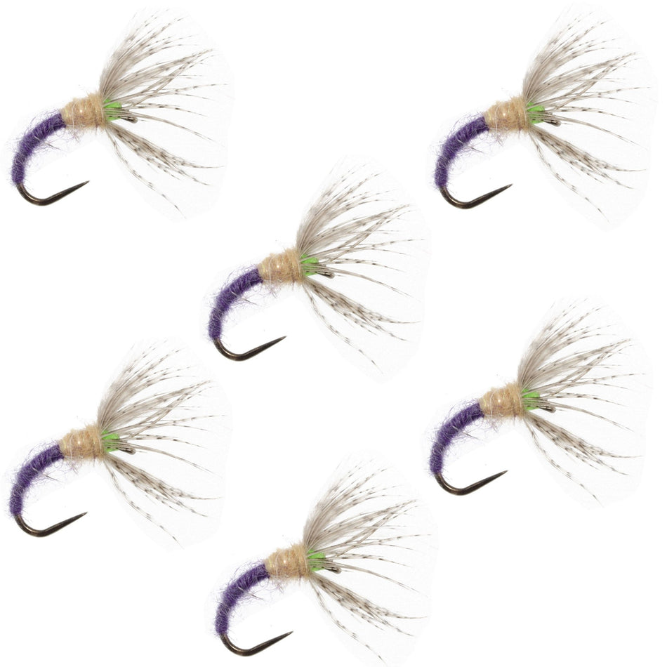 Grave Digger Sakasa Kebari - 6 Tenkara Flies - Size 12 - Get Tight Gear