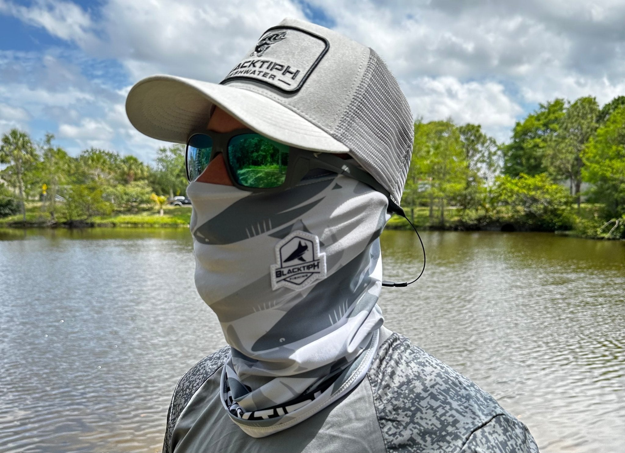 Gray Performance Face Shield - Get Tight Gear