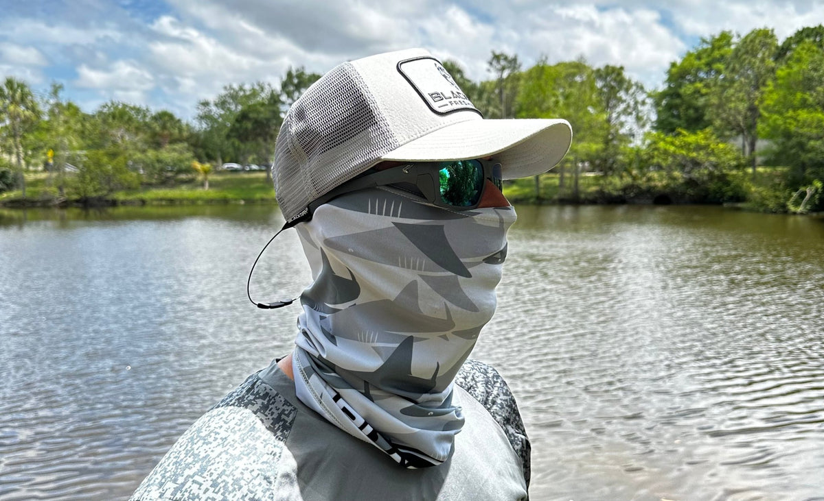 Gray Performance Face Shield - Get Tight Gear