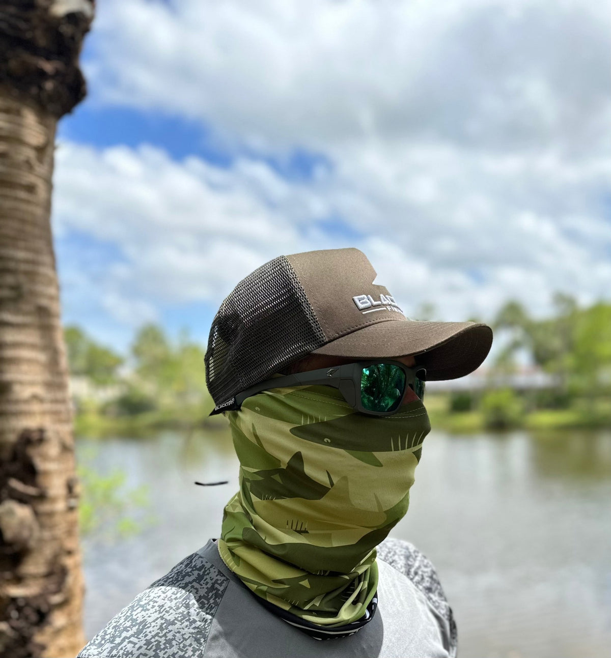 Green Performance Face Shield - Get Tight Gear