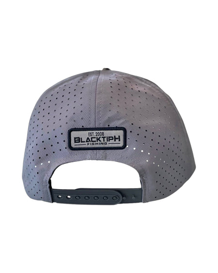 Grey PVC Performance Snapback Hat - Get Tight Gear