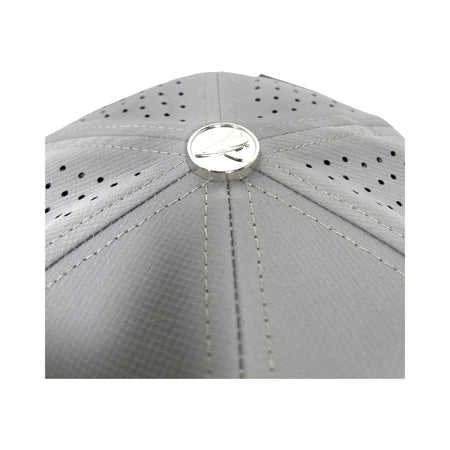 Grey PVC Performance Snapback Hat - Get Tight Gear