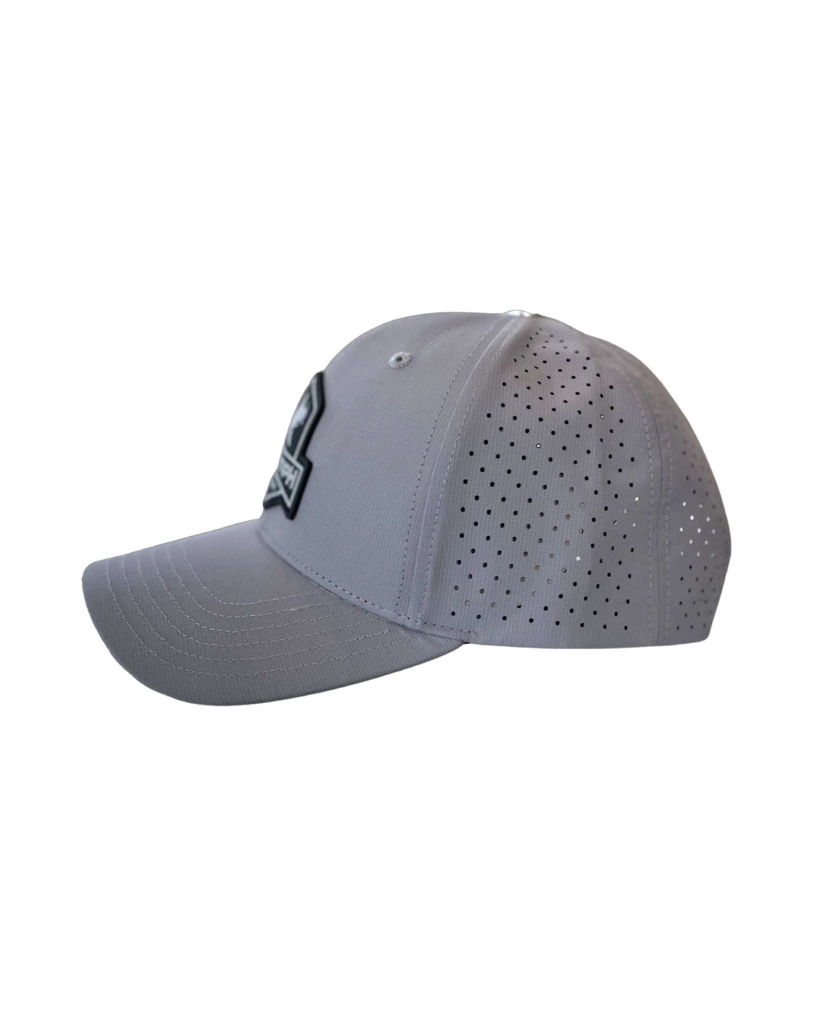 Grey PVC Performance Snapback Hat - Get Tight Gear