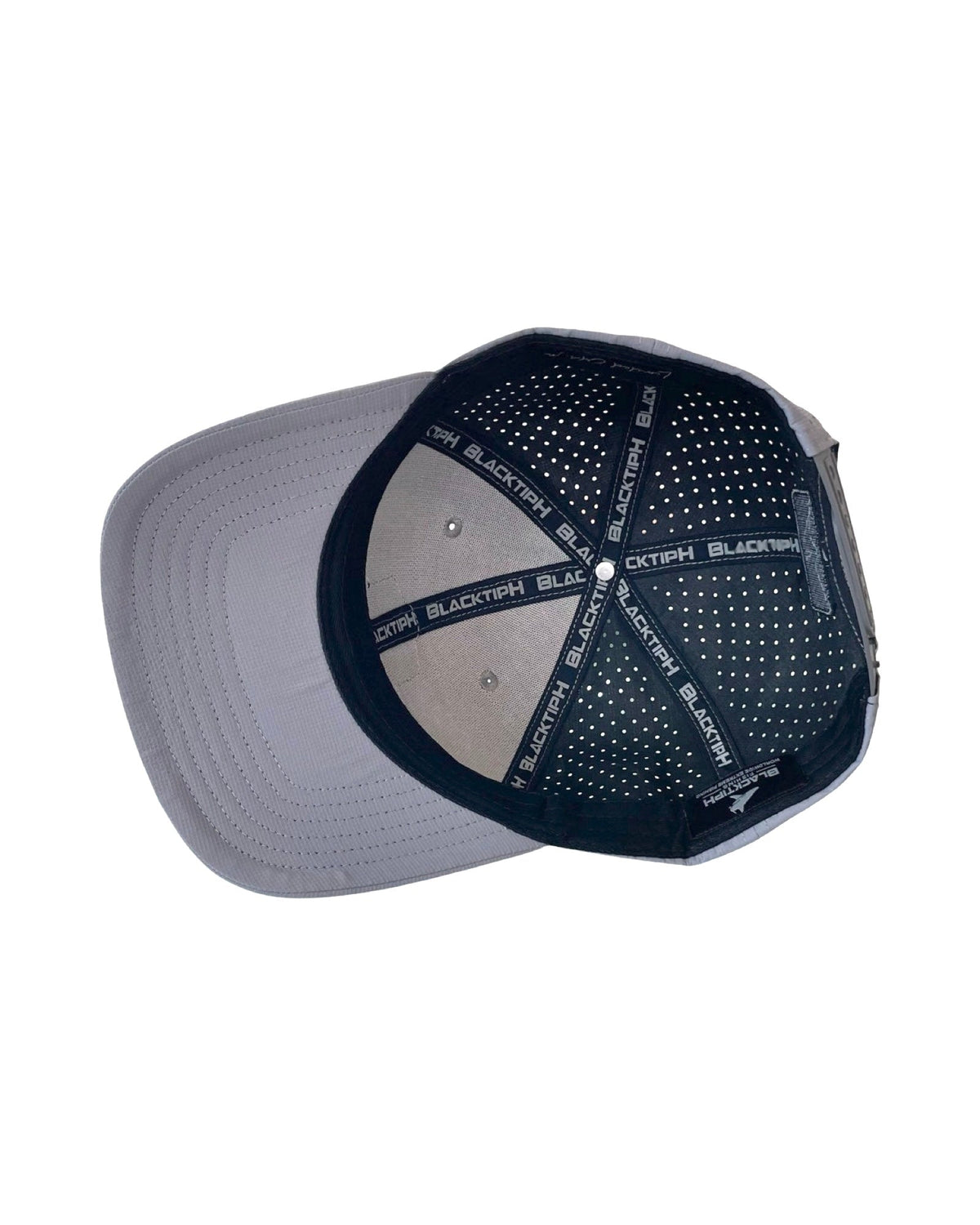 Grey PVC Performance Snapback Hat - Get Tight Gear
