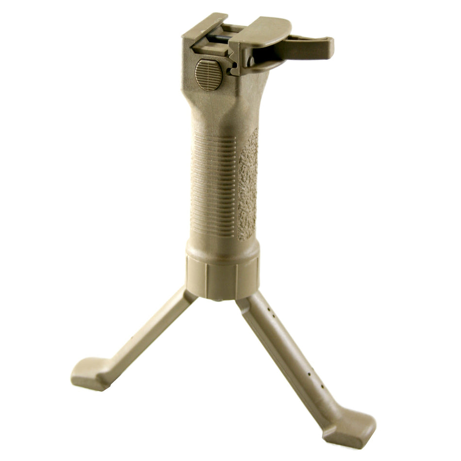 GRIP - POD MIL PLY/STL BIPOD CL V2 TAN - Get Tight Gear