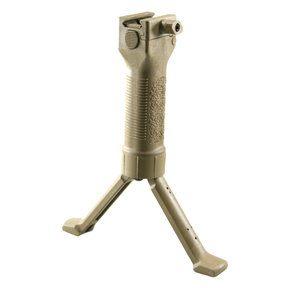 GRIP - POD MIL POLY/STL BIPOD V2 TAN - Get Tight Gear