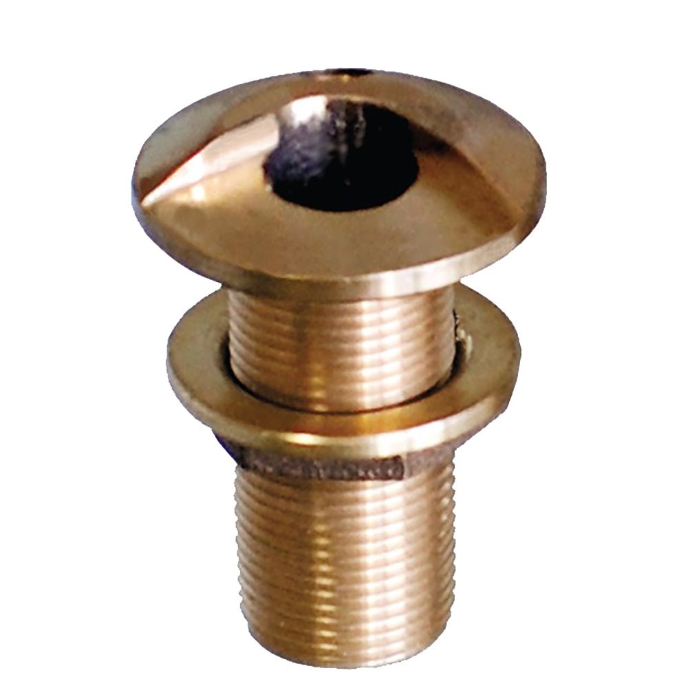 GROCO 1" Bronze High Speed Thru - Hull Fitting w/Nut - Get Tight Gear