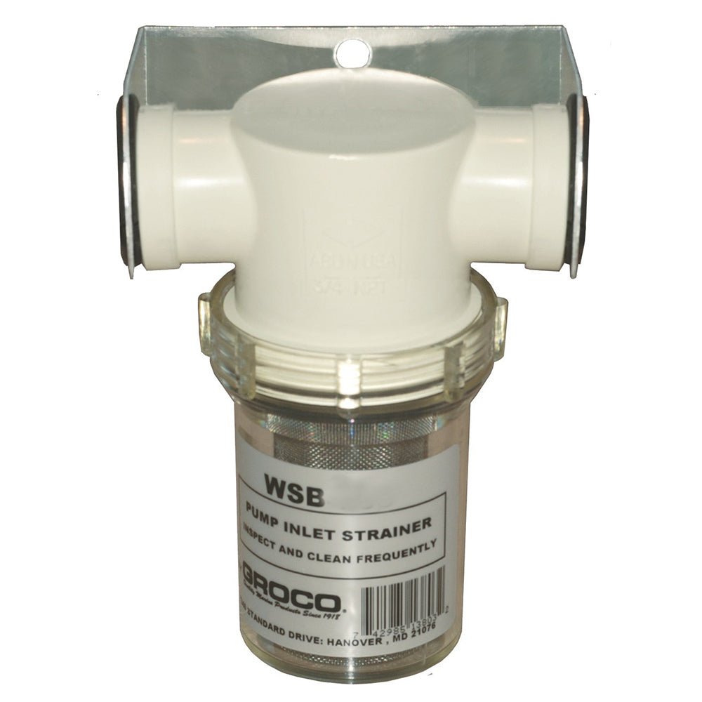 GROCO 1" Fresh Water Strainer w/304 SS Basket - Get Tight Gear
