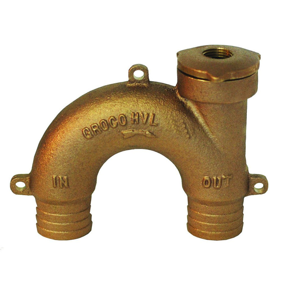 GROCO Bronze Vented Loop - 1 - 1/2" Hose - Get Tight Gear