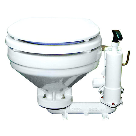 GROCO HF Series Hand Operated Marine Toilet - Get Tight Gear