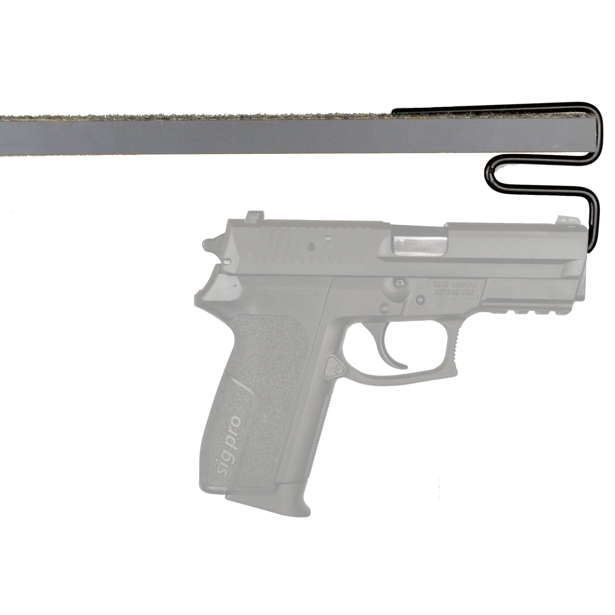 GSS BACK UNDER HANDGUN HANGERS 2PK - Get Tight Gear