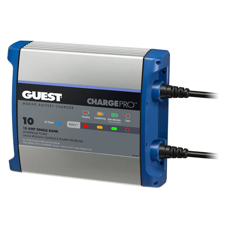 Guest On - Board Battery Charger 10A / 12V - 1 Bank - 120V Input - Get Tight Gear