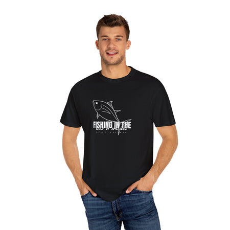 Gulf Of America Fishing Adventure Unisex Garment - Dyed T-shirt - Get Tight Gear