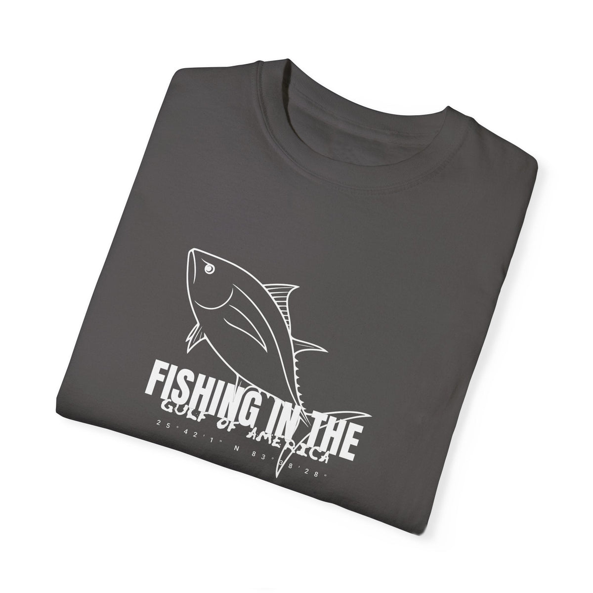 Gulf Of America Fishing Adventure Unisex Garment - Dyed T-shirt - Get Tight Gear